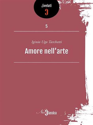 cover image of Amore nell'arte